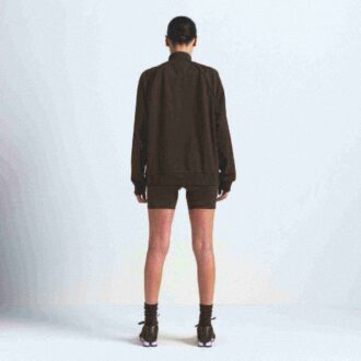 NikeSKIMS MATTE TRICOT OVERSIZED TRACK JACKET