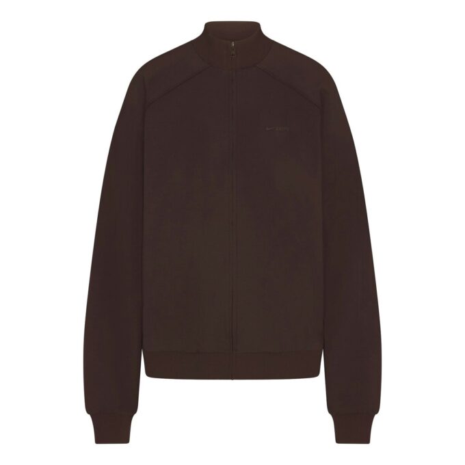 NikeSKIMS MATTE TRICOT OVERSIZED TRACK JACKET