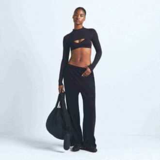 NikeSKIMS MATTE TRICOT SIDE SNAPS PANT