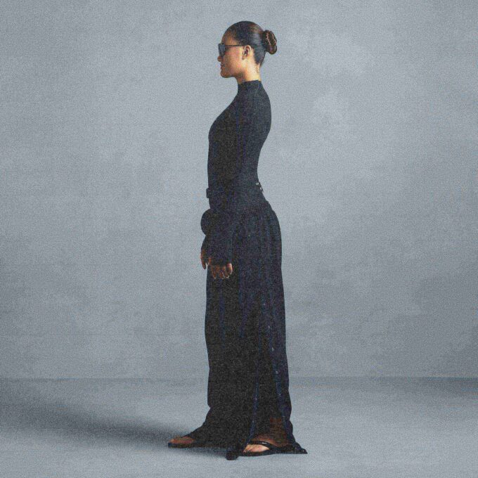 NikeSKIMS MATTE TRICOT SIDE SNAPS PANT