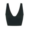 NikeSKIMS MATTE V-NECK BRA TOP