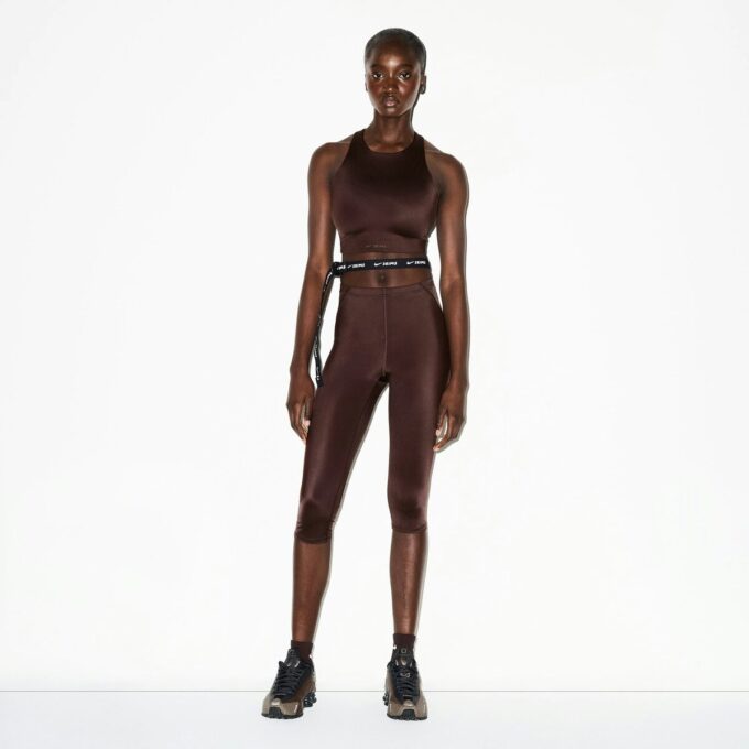 NikeSKIMS SHINE DRAWCORD CROP 17″ LEGGING