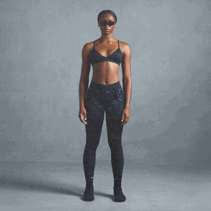 NikeSKIMS SHINE TRIANGLE BRA