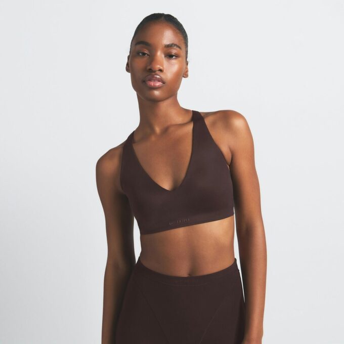 NikeSKIMS SHINE V-NECK BRA