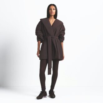 NikeSKIMS WOVEN NYLON WRAP COAT