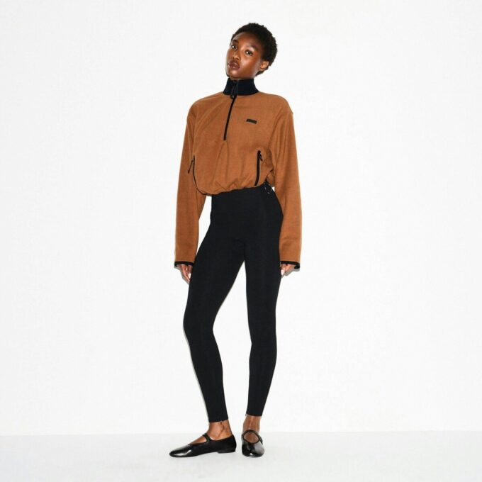 OUTDOOR FLEECE HALF ZIP PULLOVER OUTDOOR FLEECE HALF ZIP PULLOVER