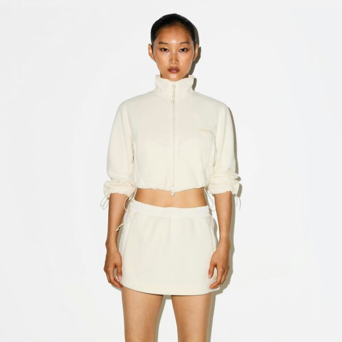 OUTDOOR FLEECE MINI SKIRT