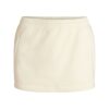 OUTDOOR FLEECE MINI SKIRT
