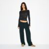 OUTDOOR FLEECE STRAIGHT LEG PANT
