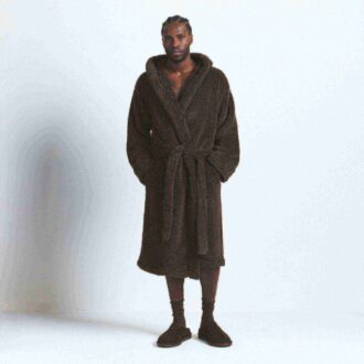 PLUSH MENS ROBE