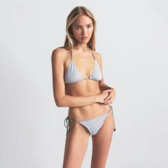 RHINESTONE KNIT TRIANGLE BRALETTE