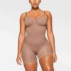 SEAMLESS SCULPT MID THIGH BODYSUIT