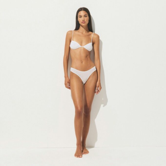 SHEER COTTON SHEER RIB LOW RISE HIPSTER