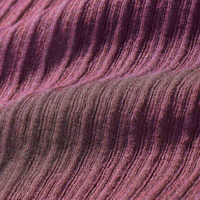 SHEER KNIT LONG SLEEVE HENLEY