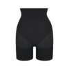 SHEER SEAMLESS HIGH-WAISTED MID THIGH SHORT