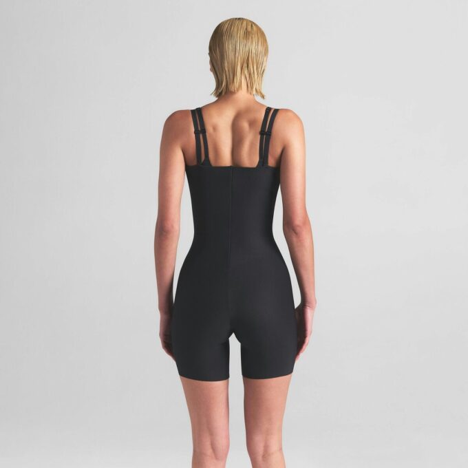 SKIMS BODY CORE SCULPT OPEN BUST MID THIGH BODYSUIT