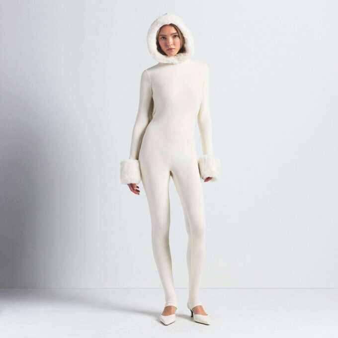 SKIMS CLOUD HOODED CATSUIT