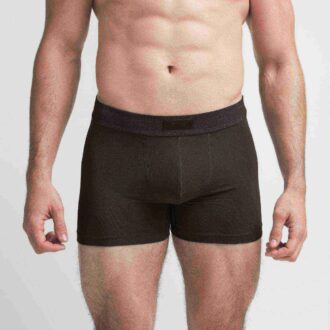 SKIMS COTTON MENS 3″ BOXER BRIEF