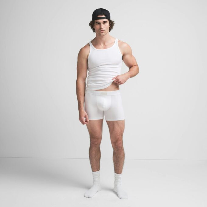 SKIMS COTTON MENS 3″ BOXER BRIEF SKIMS COTTON MENS 3″ BOXER BRIEF