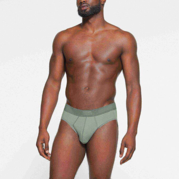 SKIMS COTTON MENS BRIEF 3-PACK
