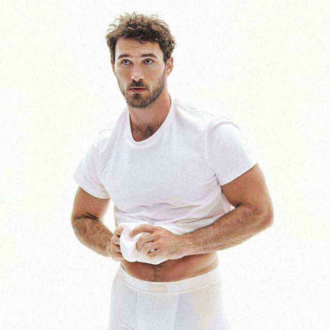 SKIMS COTTON MENS CLASSIC T-SHIRT