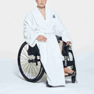 SKIMS FOR TEAM USA TERRY PARALYMPIC UNISEX ROBE SKIMS FOR TEAM USA TERRY PARALYMPIC UNISEX ROBE