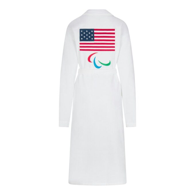 SKIMS FOR TEAM USA TERRY PARALYMPIC UNISEX ROBE SKIMS FOR TEAM USA TERRY PARALYMPIC UNISEX ROBE