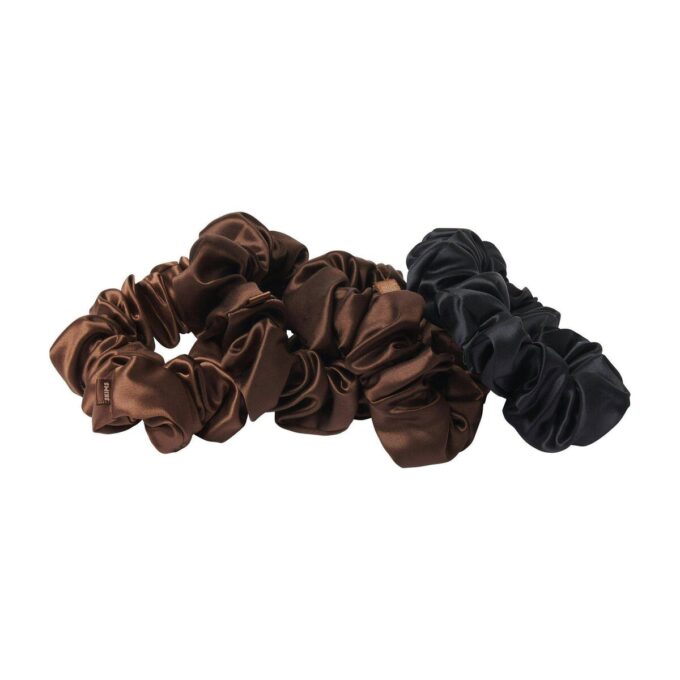 SLIP X SKIMS PURE SILK LARGE SCRUNCHIES 4-PACK