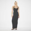SMOOTH LAYERS SCOOP NECK LONG DRESS