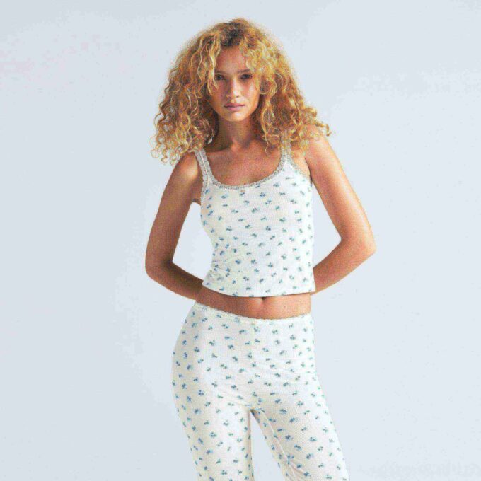 SOFT LOUNGE LACE CAMI