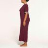 SOFT LOUNGE RINGER T-SHIRT LONG DRESS