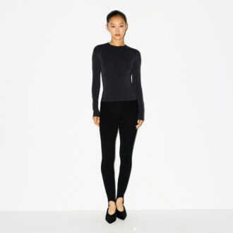 SOFT SMOOTHING SEAMLESS LONG SLEEVE T-SHIRT