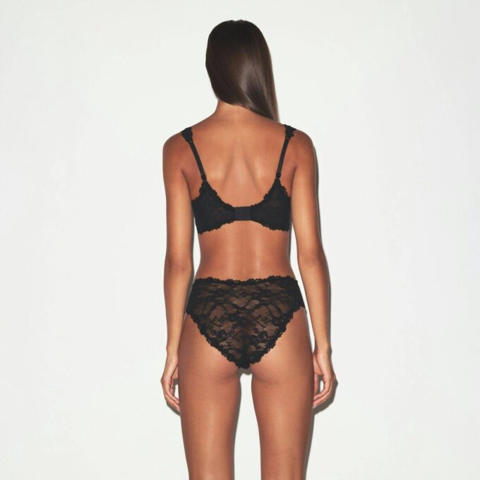 STRETCH LACE UNLINED FULL COVERAGE BRA