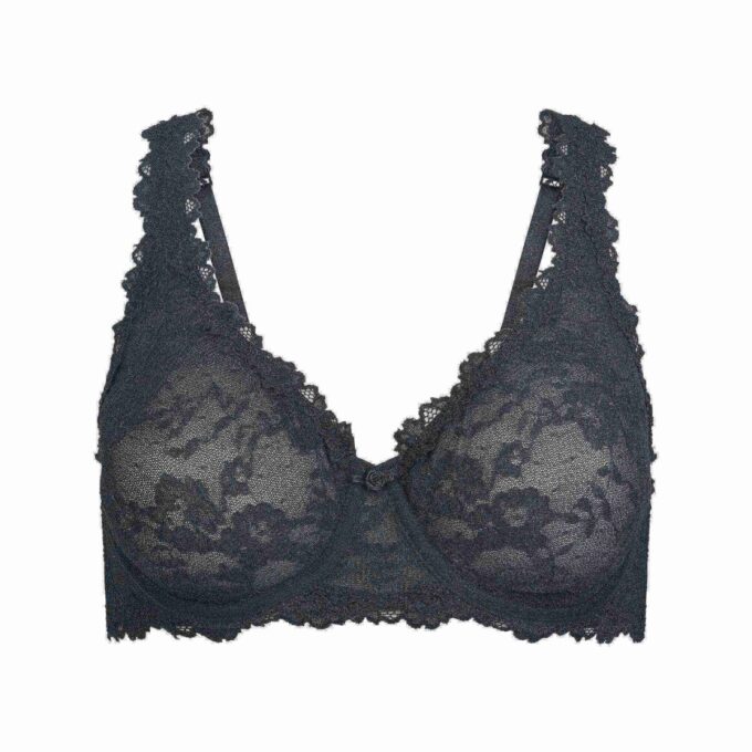 STRETCH LACE UNLINED FULL COVERAGE BRA