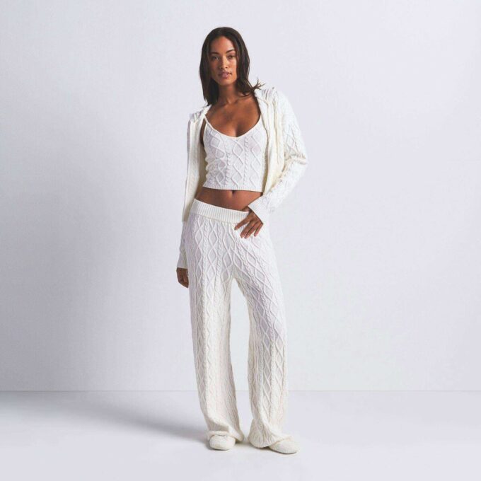 SWEATER KNIT STRAIGHT LEG PANT