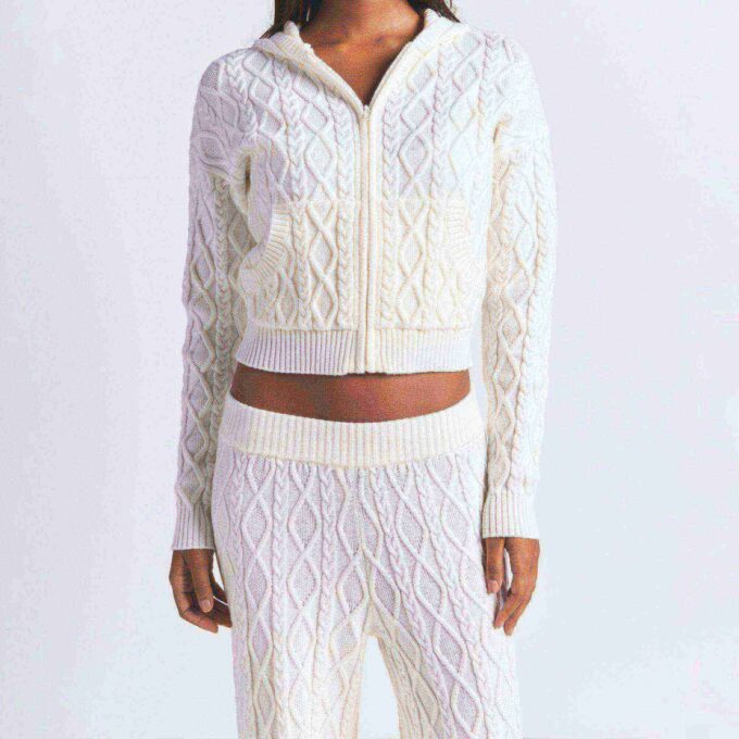 SWEATER KNIT STRAIGHT LEG PANT