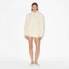 TEDDY OVERSIZED HALF ZIP UP PULLOVER
