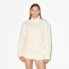 TEDDY OVERSIZED HALF ZIP UP PULLOVER