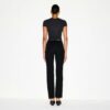 THE ESSENTIAL COLLECTION HIGH-WAISTED PINTUCK STRAIGHT LEG PANT