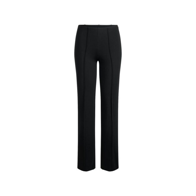 THE ESSENTIAL COLLECTION HIGH-WAISTED PINTUCK STRAIGHT LEG PANT