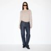 WOOL CASHMERE CREWNECK SWEATER