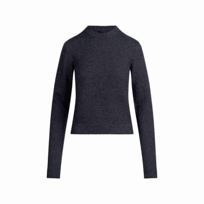 WOOL CASHMERE CREWNECK SWEATER