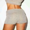 WOOL CASHMERE FOLDOVER HOT SHORT