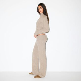WOOL CASHMERE FOLDOVER PANT