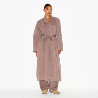 WOVEN LOUNGE LONG ROBE