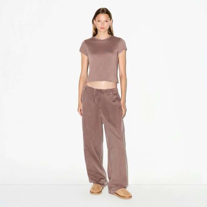 WOVEN LOUNGE OVERSIZED PANT