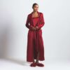WOVEN SHINE LONG ROBE WOVEN SHINE LONG ROBE