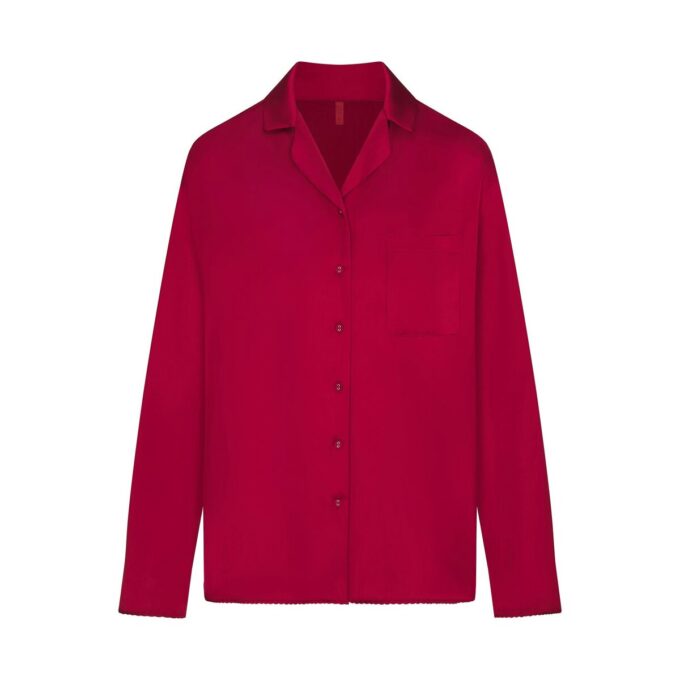 WOVEN SHINE LONG SLEEP SET